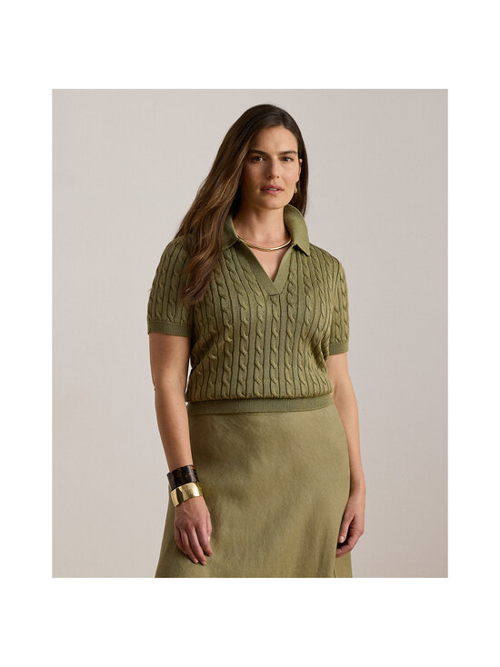 Lauren Ralph Lauren - Adīts polo džemperis - 004 LIGHT AGAVE | Stockmann - photo 2