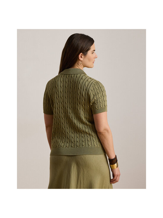 Lauren Ralph Lauren - Adīts polo džemperis - 004 LIGHT AGAVE | Stockmann - photo 3