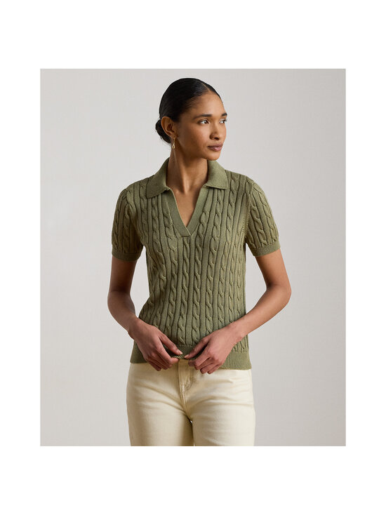 Lauren Ralph Lauren - Adīts polo džemperis - 004 LIGHT AGAVE | Stockmann - photo 5