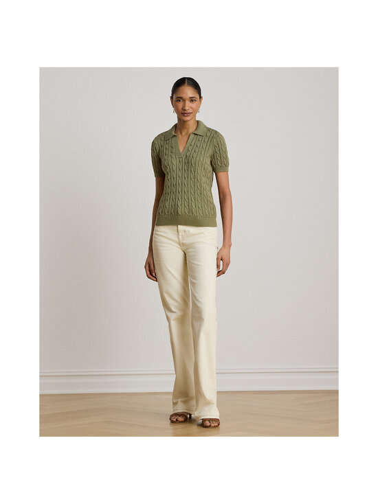 Lauren Ralph Lauren - Adīts polo džemperis - 004 LIGHT AGAVE | Stockmann - photo 7