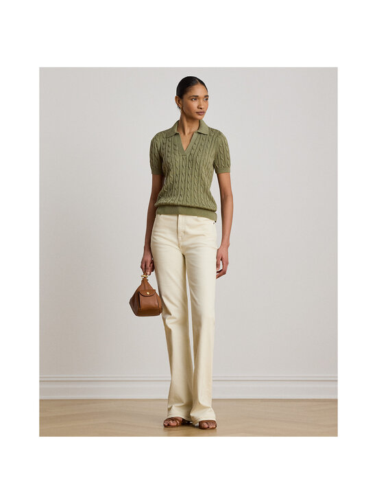 Lauren Ralph Lauren - Adīts polo džemperis - 004 LIGHT AGAVE | Stockmann - photo 8