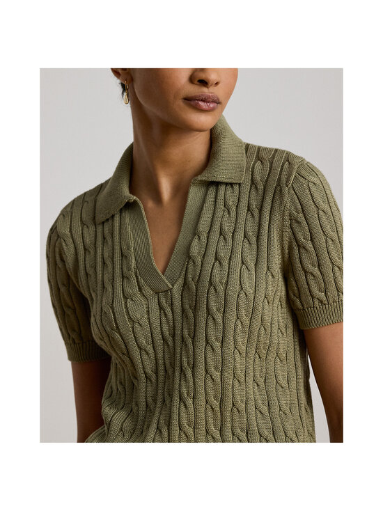 Lauren Ralph Lauren - Adīts polo džemperis - 004 LIGHT AGAVE | Stockmann - photo 9