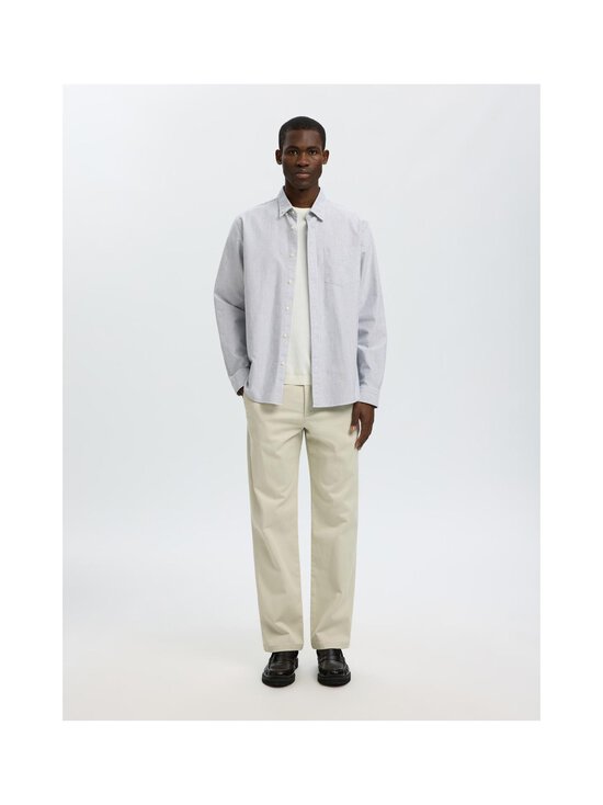 Selected - SlmRegCole Rick Regular fit Oxford krekls ar apkakli - BRIGHT WHITE STRIPES:DARK SAPPHIRE | Stockmann - photo 2