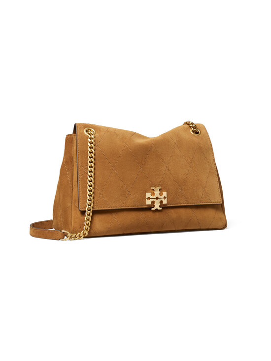 Tory Burch - Charlie Quilted Suede soma - 200 CARAMEL | Stockmann - photo 3