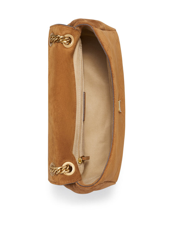 Tory Burch - Charlie Quilted Suede soma - 200 CARAMEL | Stockmann - photo 4