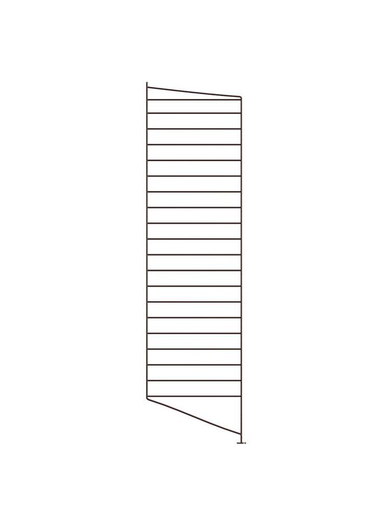 String Furniture - String-lattiasivupaneeli tummanruskea 115 x 30 cm - BROWN | Stockmann - photo 1