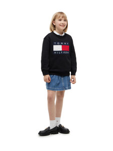 Tommy Hilfiger - Heritage Flag -collegepaita - BDS BLACK | Stockmann