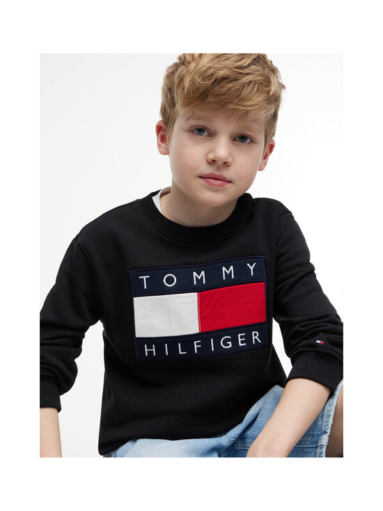 Tommy Hilfiger - Heritage Flag -collegepaita - BDS BLACK | Stockmann - photo 6