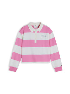 Tommy Hilfiger - Särk Rugby Stripe - TOU PINK DAISY STRIPES | Stockmann