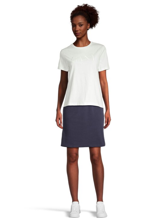 GANT - Tonal Graphic t-paita - 113 EGGSHELL - photo 2 GANT - Tonal Graphic t-paita - 113 EGGSHELL | Stockmann - photo 2