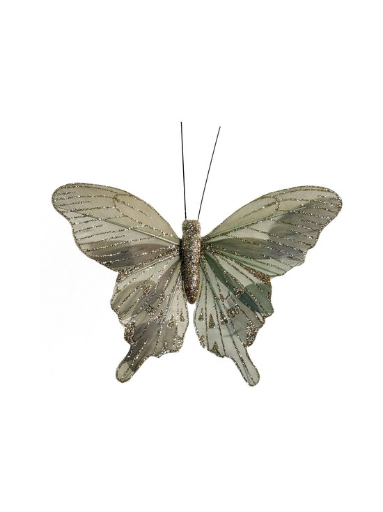 Shishi - Feather Butterfly -joulukoriste - GREEN-GOLD | Stockmann - photo 1