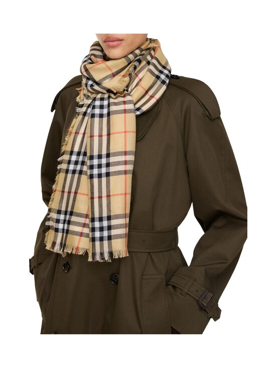 Burberry - Heritage Check -huivi - A2021 SAND | Stockmann - photo 3