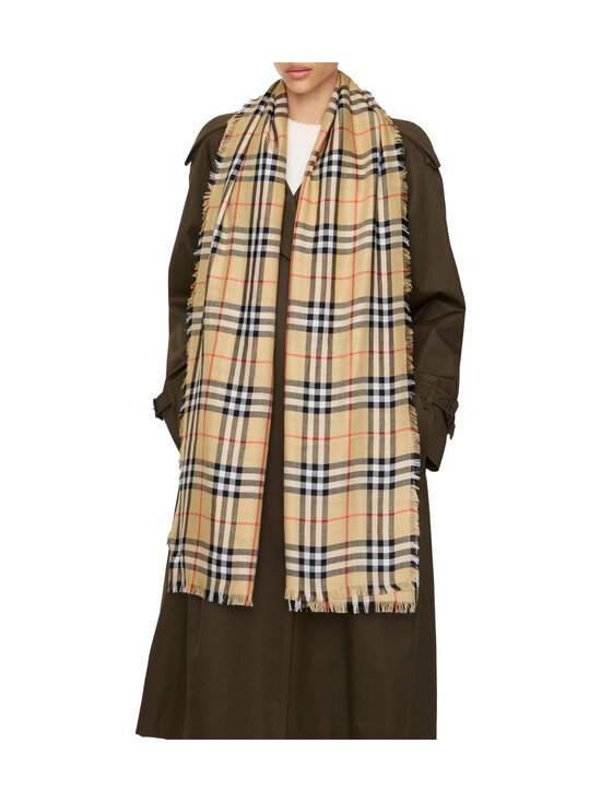 Burberry - Heritage Check -huivi - A2021 SAND | Stockmann - photo 4