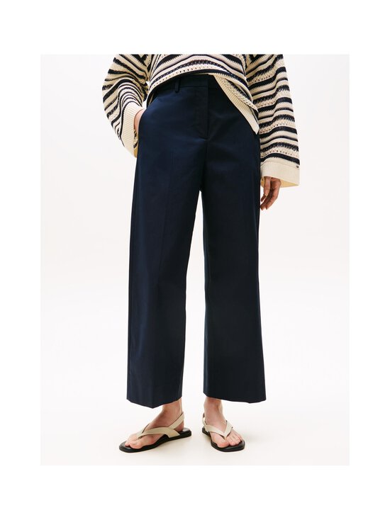 Tommy Hilfiger - Cotton Wide Ankle Chino bikses - C1G DARK NIGHT NAVY | Stockmann - photo 3