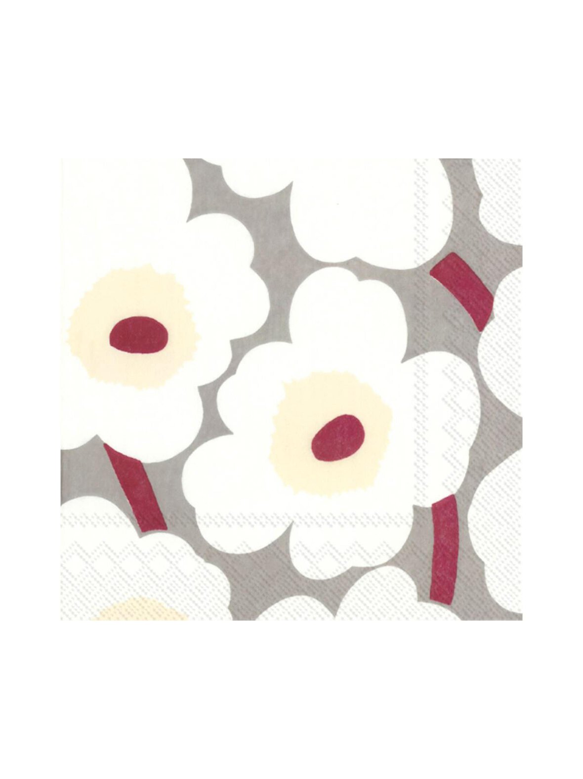 Marimekko Unikko-servetti 25 cm, 20 kpl