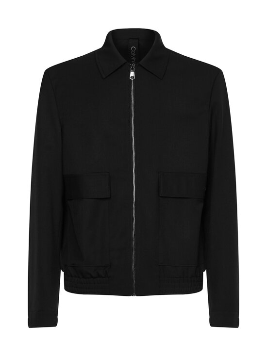 Bi-Stretch Twill Wool Blend Blazer