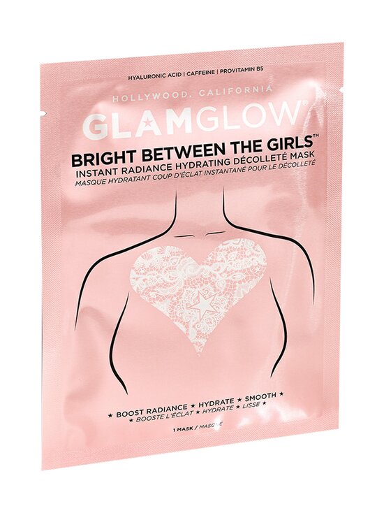 Bright Between the Girls™ Instant Radiance Hydrating Décolleté Mask -kangasnaamio