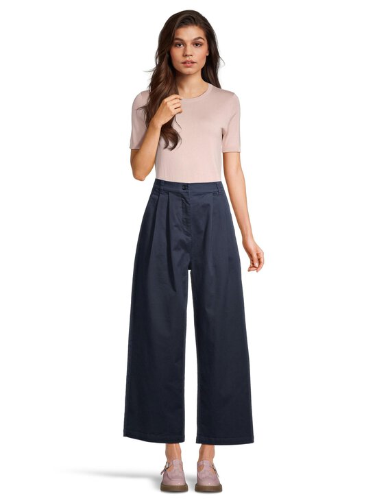 Rue de Tokyo - Prudie Twill -housut - DARK NAVY | Stockmann - photo 3