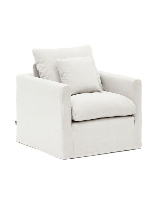 Kave Home - Nora-nojatuoli - VALKOINEN | Stockmann - photo 1