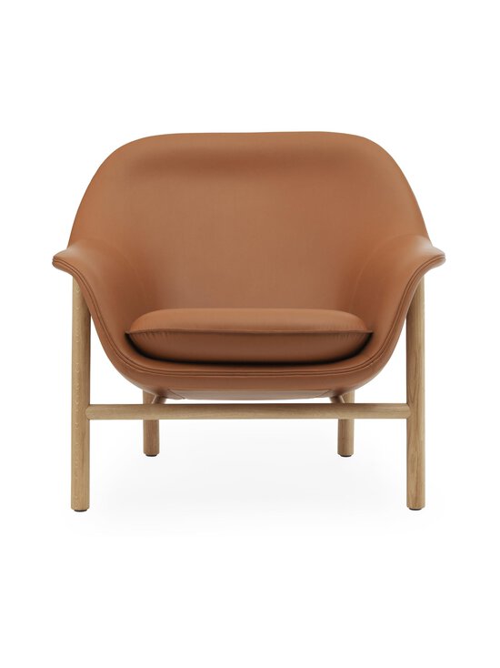 Normann Copenhagen - Drape Lounge Low Oak -nahkapäällystetty tuoli - ULTRA LEATHER/ULTRA LEATHER - photo 2 Normann Copenhagen - Drape Lounge Low Oak -nahkapäällystetty tuoli - ULTRA LEATHER/ULTRA LEATHER | Stockmann - photo 2