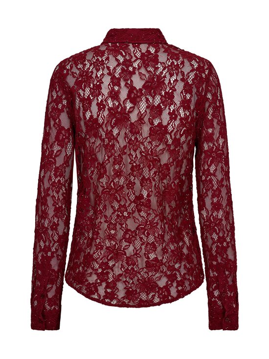 MOS MOSH - MMKether-paljettikoristeltu pitsipaita - 386 BIKING RED | Stockmann - photo 2