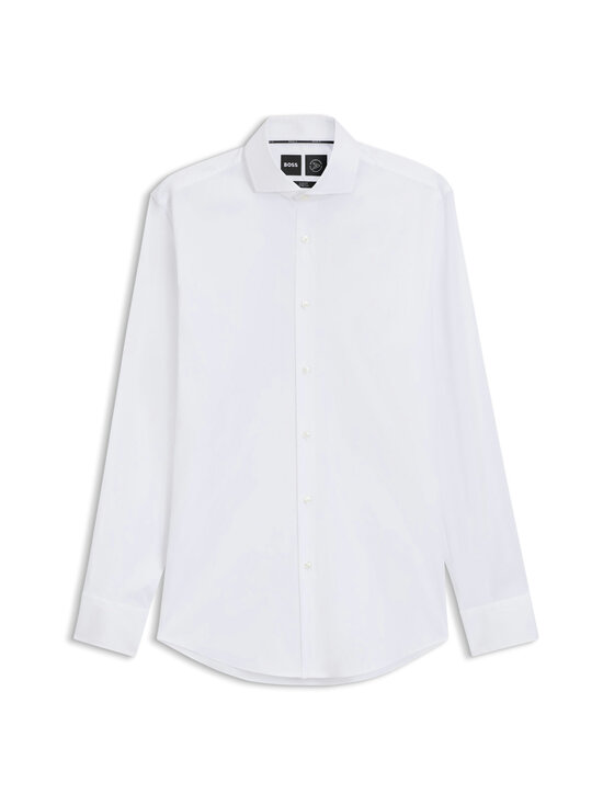 BOSS - Hank Spread Collar -kauluspaita - 100 WHITE | Stockmann - photo 1