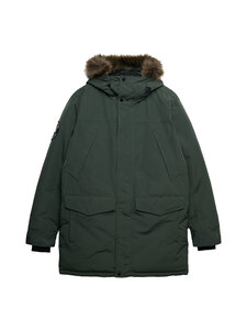 Superdry - Everest Faux Fur -parkatakki - 1XT DUFFEL BAG GREEN | Stockmann