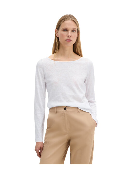 Marc O'Polo - Trikoosärk Jersey Longsleeve - 0163 WHITE | Stockmann - photo 2