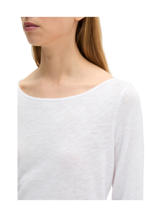 Marc O'Polo - Trikoosärk Jersey Longsleeve - 0163 WHITE | Stockmann - photo 4