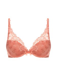 Simone Perele - Wish Plunging Push Up  -rintaliivit - 385 ROSE GINGER | Stockmann