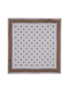 Stockholm Kravatt - Medallion-silkkitaskuliina - 3 GREY | Stockmann