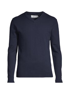 CONSTRUE - Falkoping V-neck -neulepaita - DK. BLUE | Stockmann