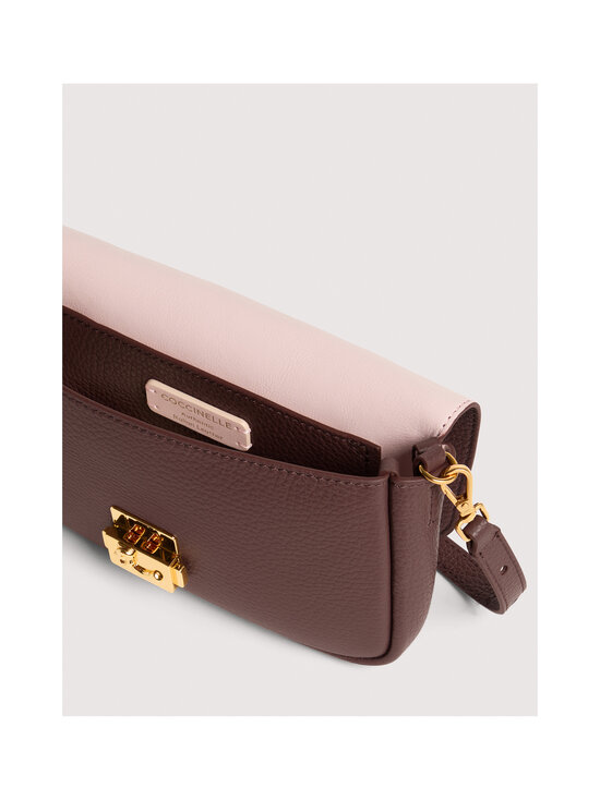 Coccinelle - Käekott C-Me Lock Mini Grained Leather - R49 BERRY | Stockmann - photo 3