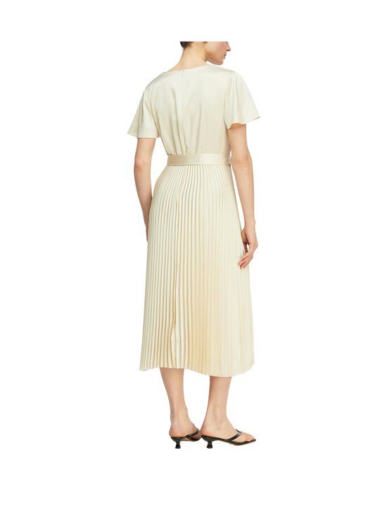 Comma - Pliseerattu mekko - 9300 LIGHT TAUPE | Stockmann - photo 4