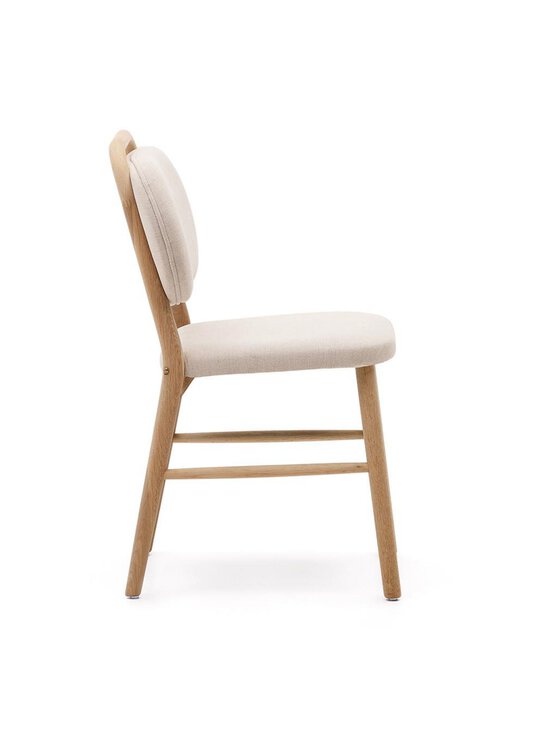 Kave Home - Helda-tuoli chenille-kangas / tammi - BEIGE | Stockmann - photo 2