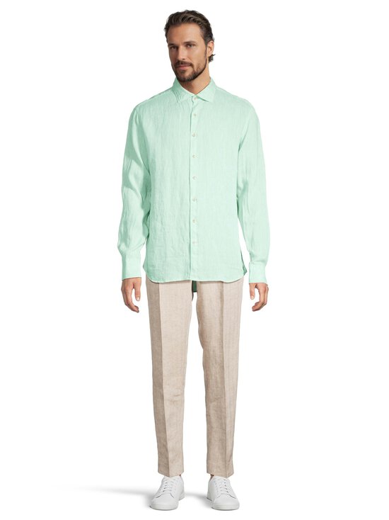 Stenströms - Fitted Body Casual -pellavakauluspaita - 410 LIGHT GREEN - photo 2 Stenströms - Fitted Body Casual -pellavakauluspaita - 410 LIGHT GREEN | Stockmann - photo 2