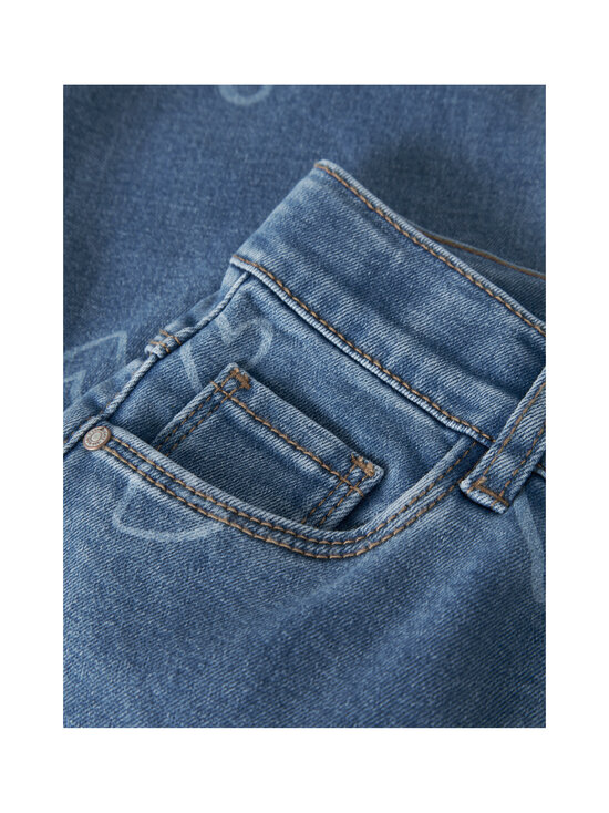 Name It - Nbfrose Wide džinsi - MEDIUM BLUE DENIM AOP:HEART | Stockmann - photo 7