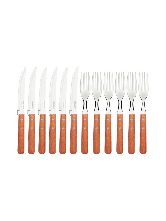Tramontina - Wooden Handle galda piederumu komplekts, 12 gab. - WOOD | Stockmann - photo 1