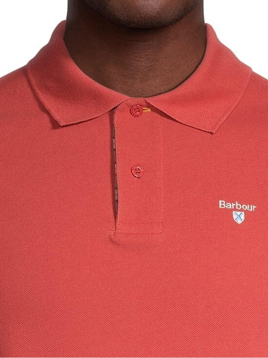 Barbour - Logo Embroidery -pikeepaita - RE25 RED SPICE | Stockmann - photo 4