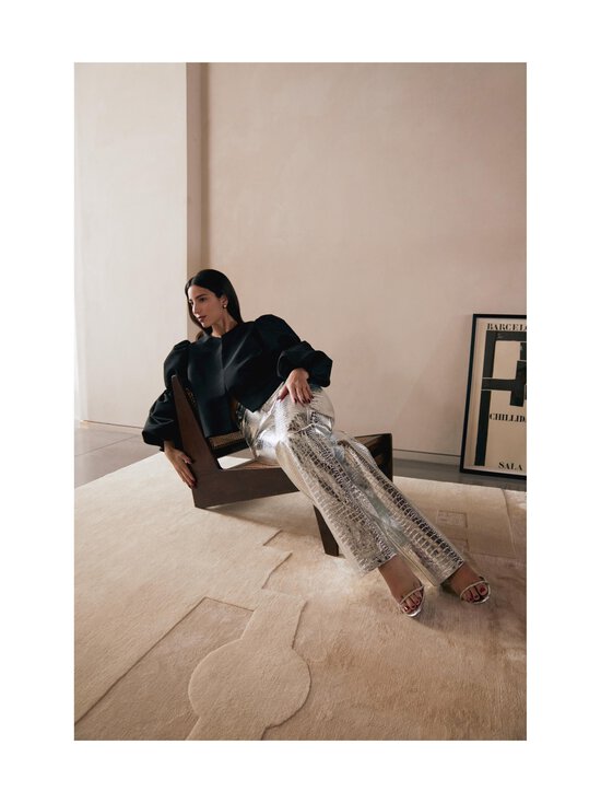 Malina - Daphne Metallic -tekonahkahousut - SILVER | Stockmann - photo 5