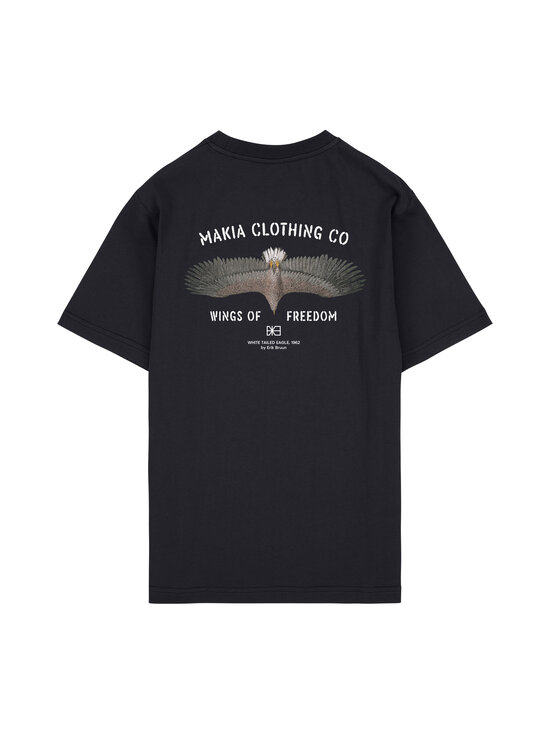 Makia - Wings t-paita - 997 CARBON BLACK | Stockmann - photo 2