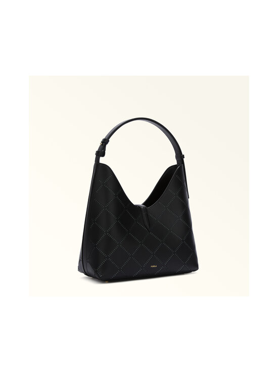 Furla - Nahkkott Goccia M Hobo - O6000 NERO | Stockmann - photo 3