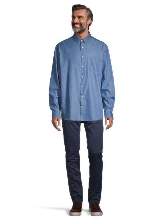 Cap Horn - JACKSON Collared Shirt - MID. BLUE DENIM - photo 2 Cap Horn - JACKSON Collared Shirt - MID. BLUE DENIM | Stockmann - photo 2