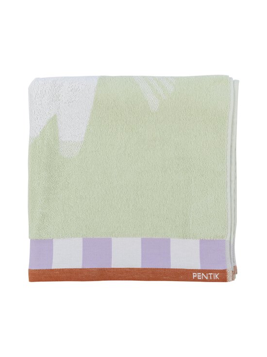 Pentik - Heppa-kylpypyyhe 70 x 140 cm - GREEN - photo 2 Pentik - Heppa-kylpypyyhe 70 x 140 cm - GREEN | Stockmann - photo 2