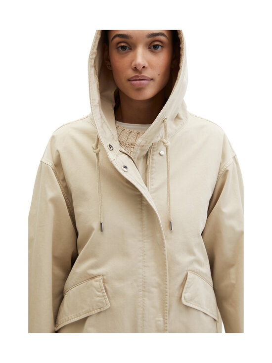 Marc O'Polo - Parkatakki - 710 LINEN BEIGE | Stockmann - photo 4