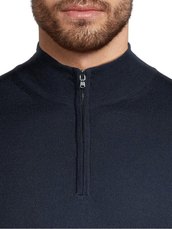 Sunspel - Half Zip -neulepaita - NAVY - photo 4 Sunspel - Half Zip -neulepaita - NAVY | Stockmann - photo 4