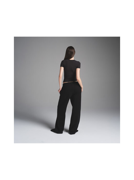 SKIMS - Cotton Fleece Classic Straight bikses - ONYX | Stockmann - photo 3