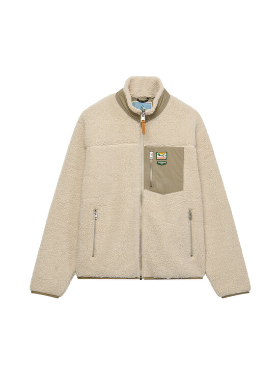 Superdry - Fliisjakk Mountain Full Zip - M8L OVERCAST BEIGE/SILVER SAGE | Stockmann - photo 1
