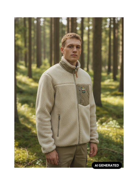 Superdry - Fliisjakk Mountain Full Zip - M8L OVERCAST BEIGE/SILVER SAGE | Stockmann - photo 7