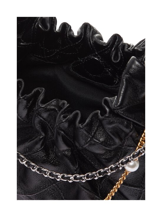 Tory Burch - Nahast kott Fleming Distressed Mini Hobo - BLACK | Stockmann - photo 3